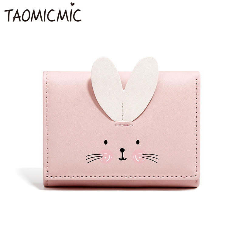 2020 hot sale fashion OEM customized wholesales lovely card holder wallet  waterproof tirfold mini ladies hand bag