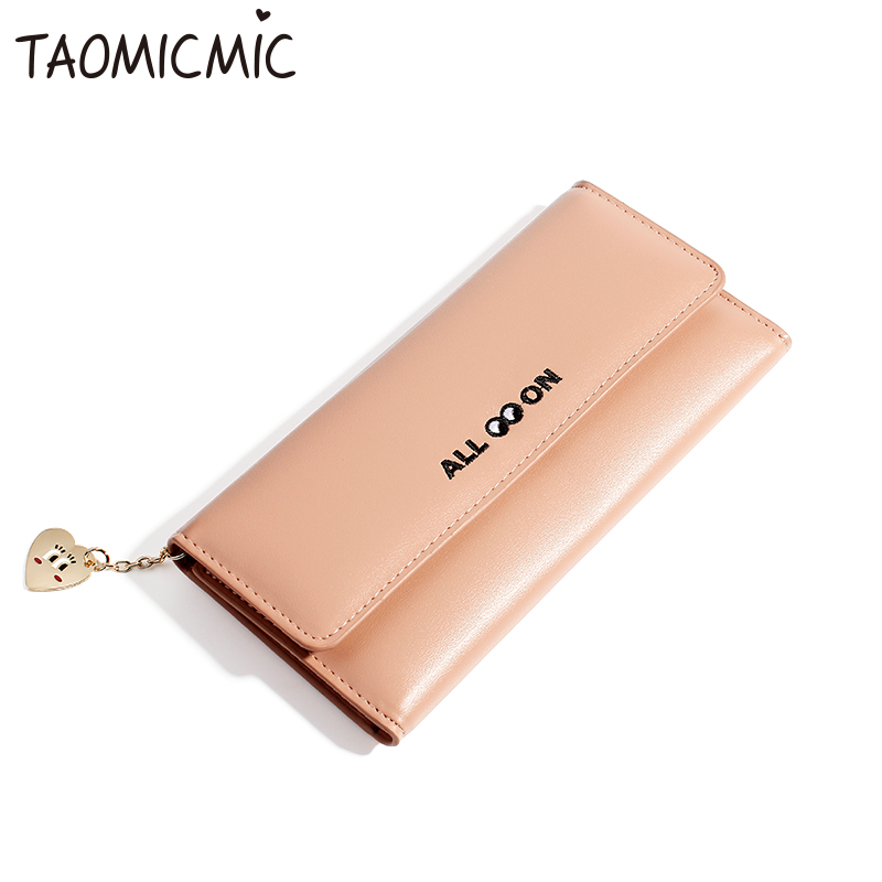 wholesales fashion Pu leather Credit card holder coins wallet long  foldable women wallet