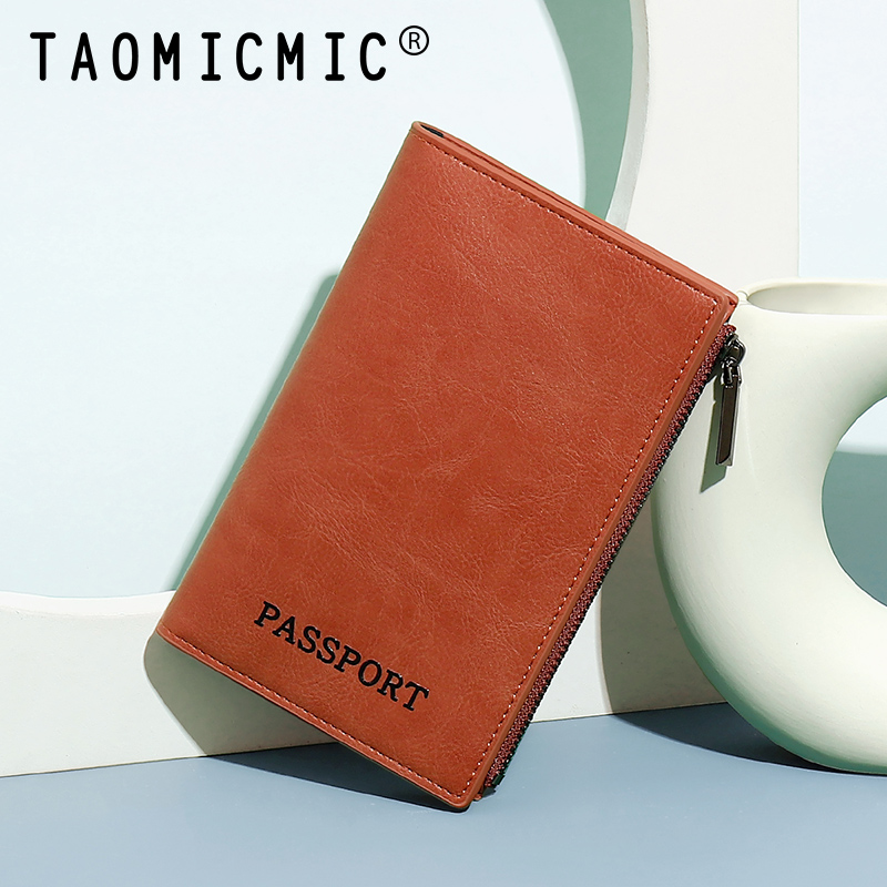 TAOMICMIC Tear Resistance Multi-Card Passport Holder Multi-Functional Document Storage Bag Large Capacity Plane Ticket Slot