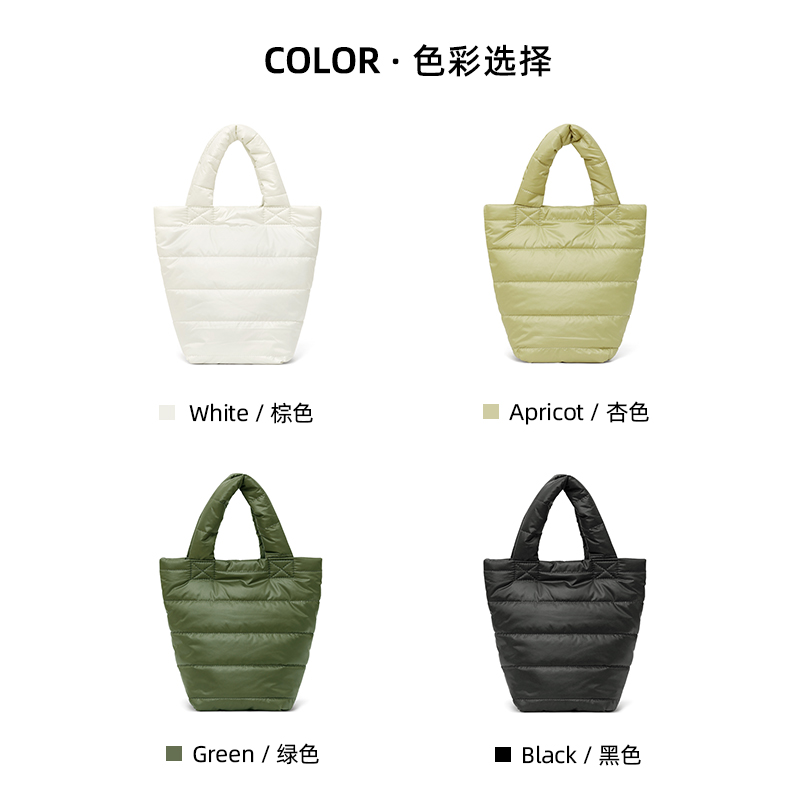 TAOMICMIC New lovely winter cross-border simple commuter handbag large capacity with ins foreign trade casual female bucket bag backpack for women and girls