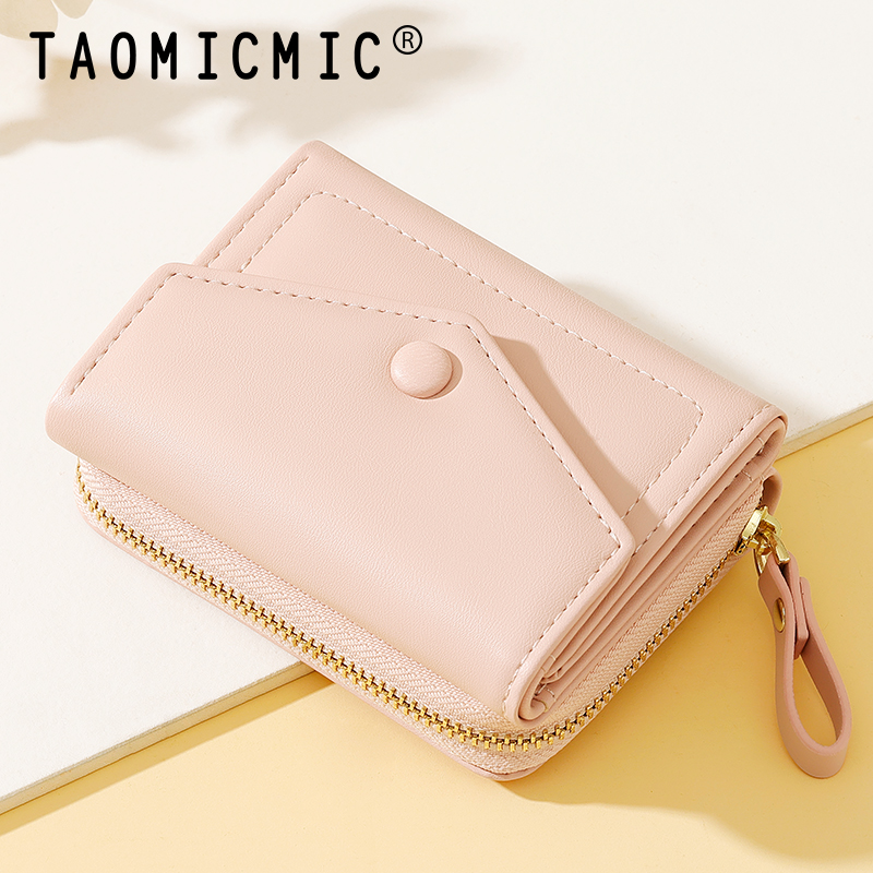 TAOMICMIC High Quality Lovely Simple Large Capacity Ladies Wallet Multi-Card Wholesale Products With Best Price