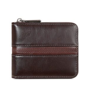 TAOMICMIC Men Pu Leather Wallet Purse Biflod Card Holder for Gift (S3272)