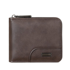 TAOMICMIC Men Pu Leather Wallet Purse Biflod Card Holder for Gift (S3273)