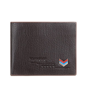 TAOMICMIC Men's Short PU Wallet Purse  Simple Zipper Coin Pocket for Gift (S3230)