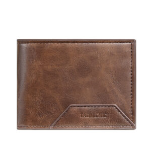 TAOMICMIC Men Pu Leather Short Wallet Purse Silm Card Holder for Gift (S3248)