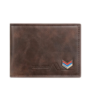 TAOMICMIC Men Pu Leather Wallet Purse Biflod Card Holder for Gift (S3255)