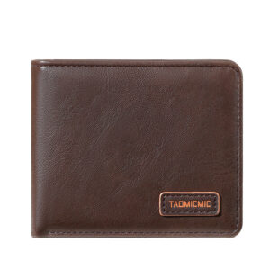 TAOMICMIC Short Men's Wallet Multiple Card Slots  for Coin Pocket (S3279）
