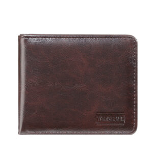 TAOMICMIC Short Men's Wallet Multiple Card Slots  for Coin Pocket (S3282）