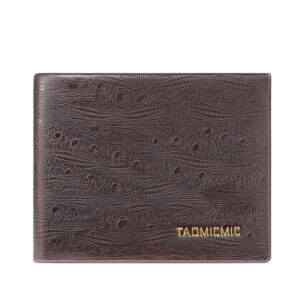 TAOMICMIC Short Men's Wallet Foldable Card Slots  for Coin Pocket (S3306）