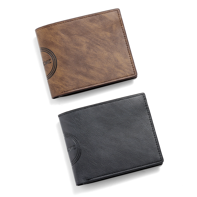 TAOMICMIC Men's PU Leather Wallet Bifold Vintage Large Capacity Purse For Daily Gift (S3290) - 图片 7