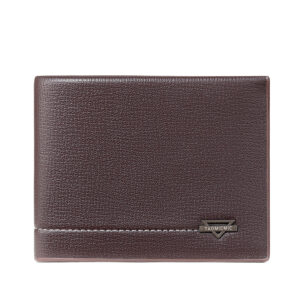 TAOMICMIC Men's Bifold Wallet PU Leather Large Capacity Short Purse for Gift (S3302）