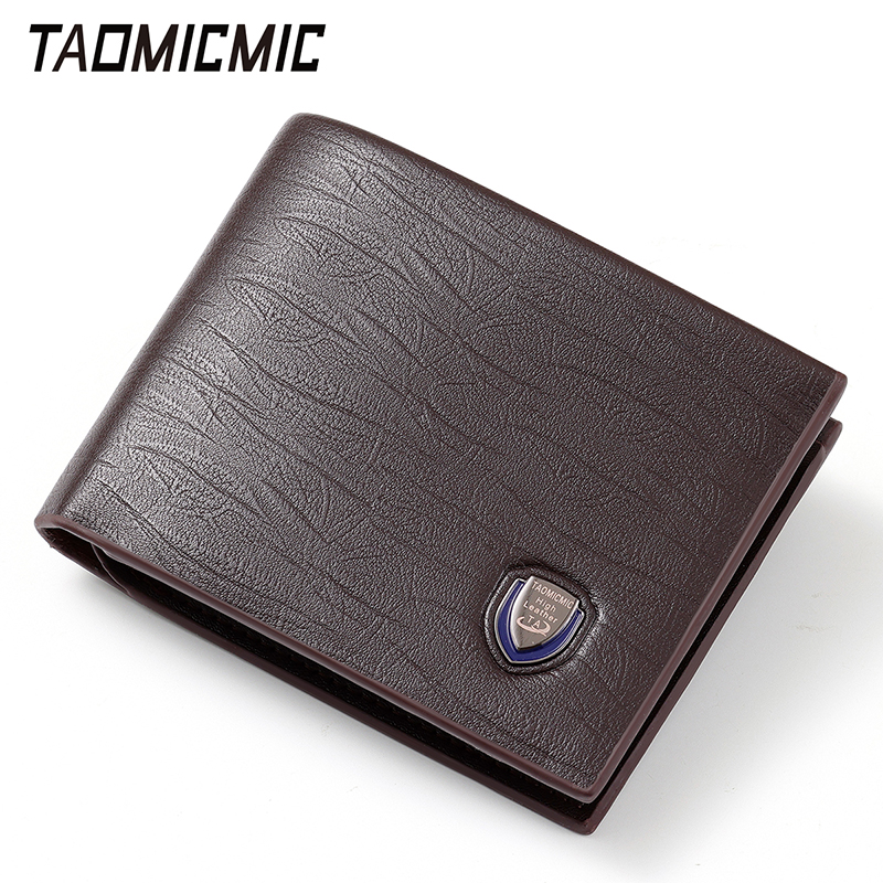 TAOMICMIC Short Men's Wallet Bifold Multi Card Slots for Coin Pocket (S3303) - 图片 2