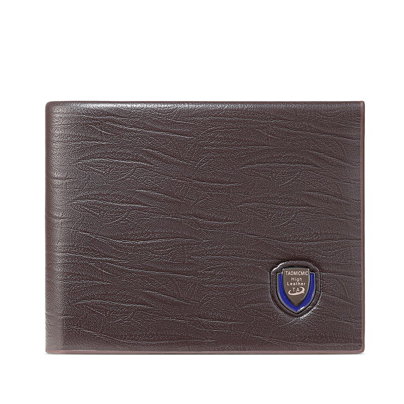 TAOMICMIC Short Men's Wallet Bifold Multi Card Slots for Coin Pocket (S3303)