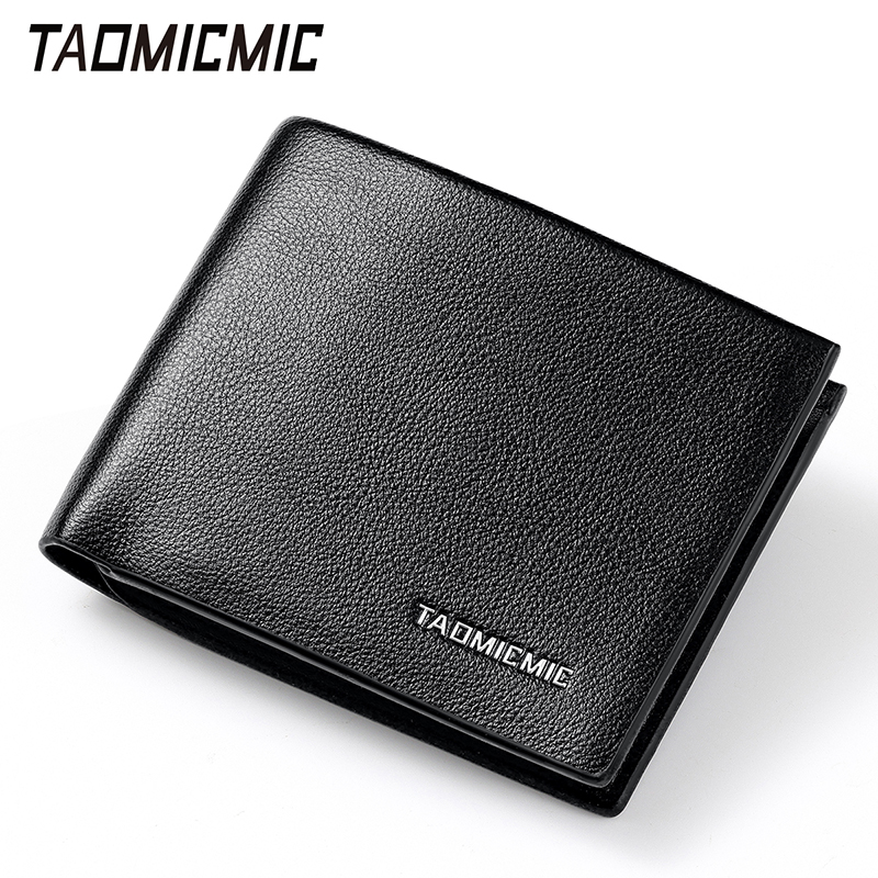 TAOMICMIC Short Men's Wallet Foldable Card Slots for Coin Pocket (S3305) - 图片 6