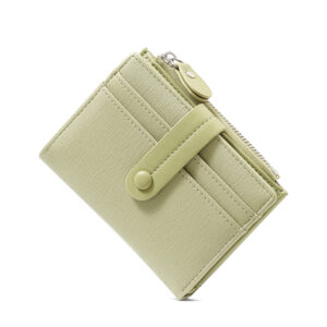 TAOMICMIC Short Bifold Wallet PU Leather Lightweight Portable Wallet For Gift(Y9228-A)