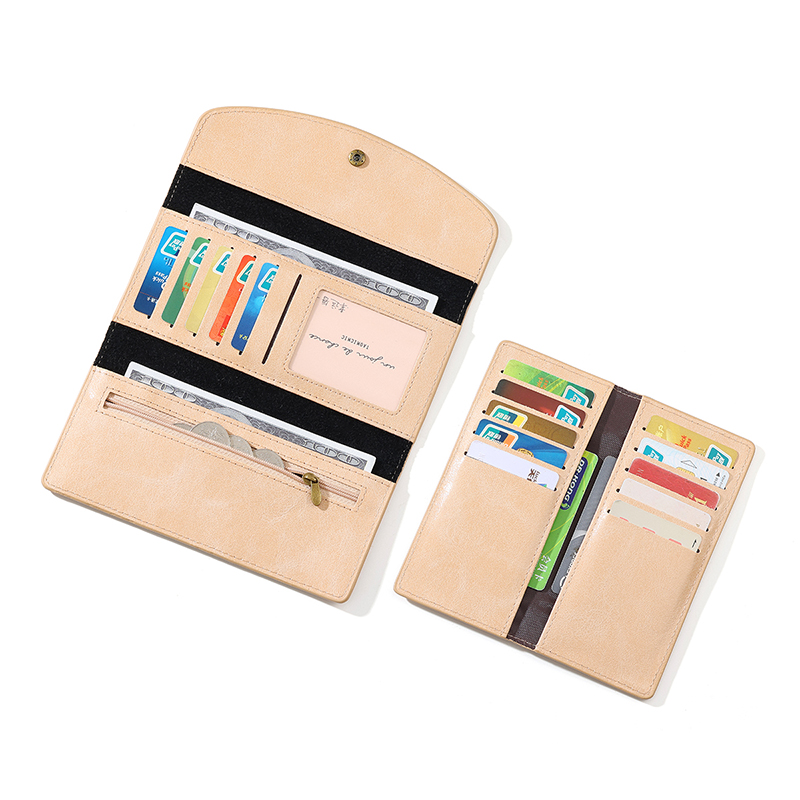 TAOMICMIC Women's Long Wallet PU Leather Envelope Design Multi Card Cash Storage For Gift (Y9438) - 图片 5