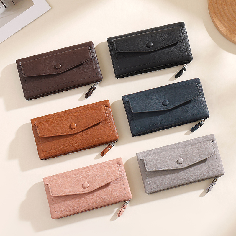 TAOMICMIC Women’s long Wallet PU Leather Envelope Design Large Capacity For Daily Use(Y9360) - 图片 9