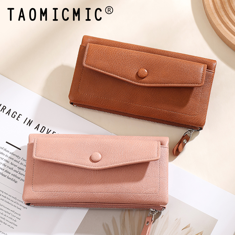 TAOMICMIC Women’s long Wallet PU Leather Envelope Design Large Capacity For Daily Use(Y9360) - 图片 7