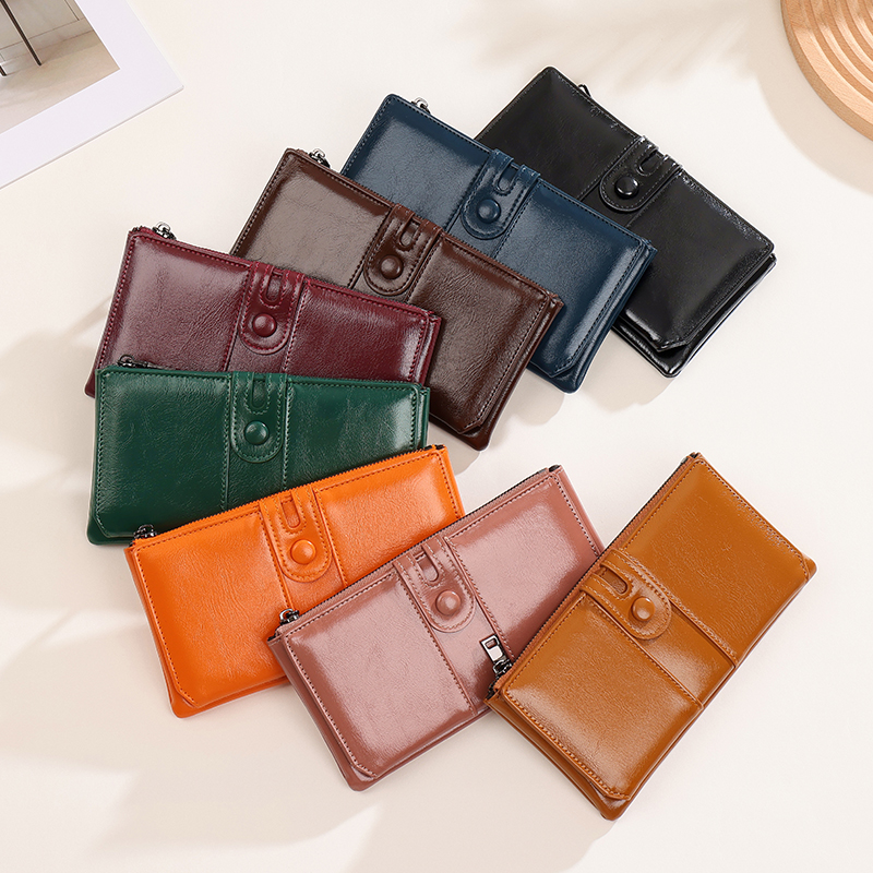 TAOMICMIC Women's Long Wallet Glossy PU Leather Large Capacity For Daily Use (Y9409) - 图片 9