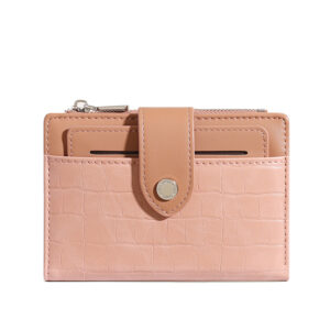 TAOMICMIC Women's Short Wallet  Stone-patterned PU Leather Multi Card Slots For Daily Use (Y9429）