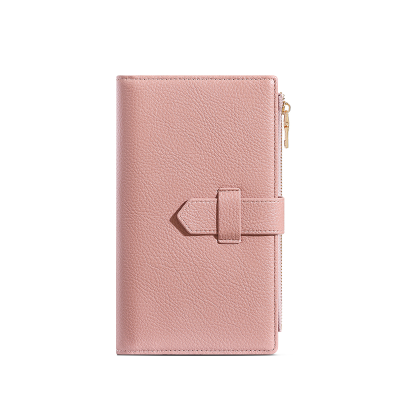 TAOMICMIC Women's Long Wallet PU Leather Strap Closure Side Zipper RFID Blocking Purse for Gift (Y9430) - 图片 2