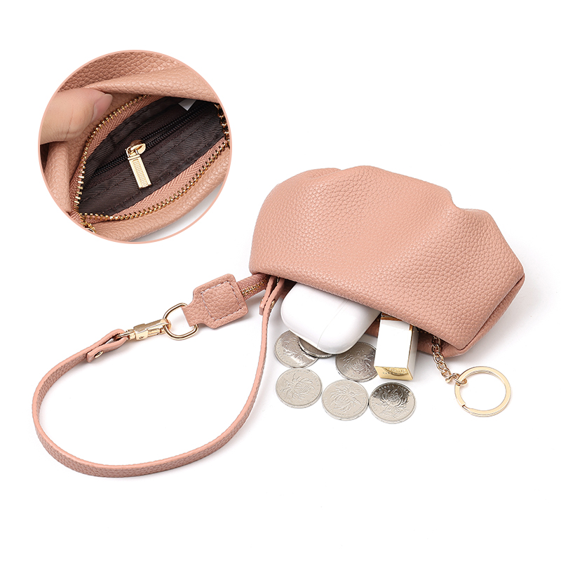 TAOMICMIC Women Shoulder Bag PU Leather Metal Chain Decor Portable For Daily Use(Y9470) - 图片 5