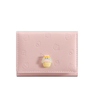TAOMICMIC Women's Short Wallet PU Leather Embossed Pattern Slim Lightweight For Gift(Y9471)