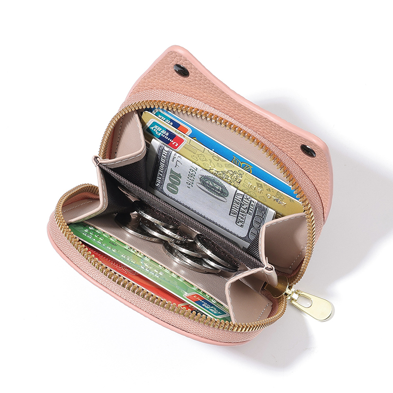 TAOMICMIC Cartoon Mini Wallet PU Leather Novelty Animal Shape Lightweight Compact Organizer For Girls(Y9474) - 图片 5
