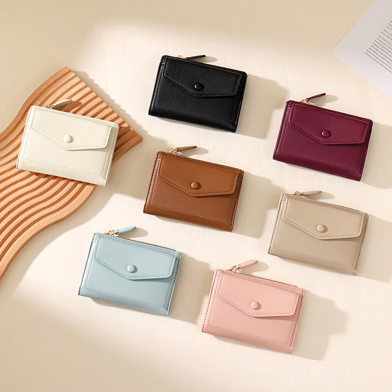 TAOMICMIC Women's PU Wallet Portable Corn Pocket Short Purse for Gift (Y9582) - 图片 8