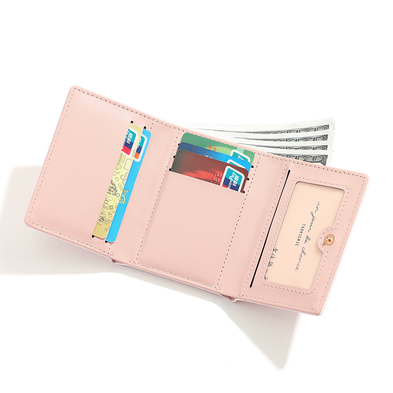 TAOMICMIC Cute Unicorn Women's Wallet PU Light Weight Short Purse for Gift (Y9618) - 图片 5