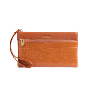 TAOMICMIC Women’s long Wallet Crocodile Grain PU Leather Large Capacity For Daily Use(Y9407)