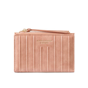 TAOMICMIC Fashion Women's Wallet Vertical Stripe Slim Portable Coin Pocket For Daily Use(Y9617)