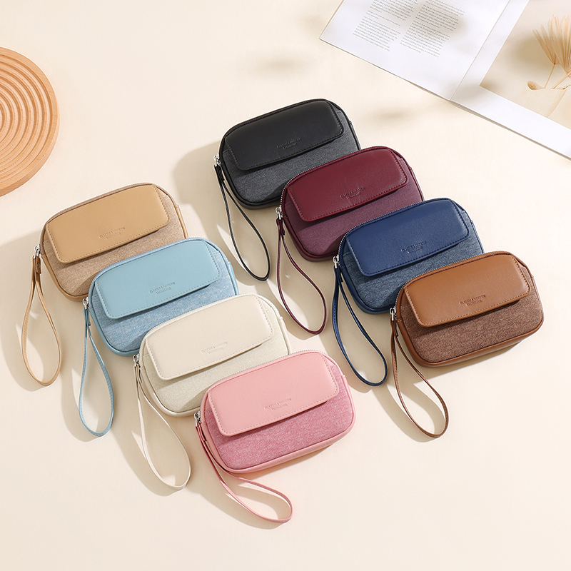 TAOMICMIC Women Handbag with Large Capacity for Cash and With Wrist Strap PU Wallet Wholesale Available Hot Selling(Y9612) - 图片 5